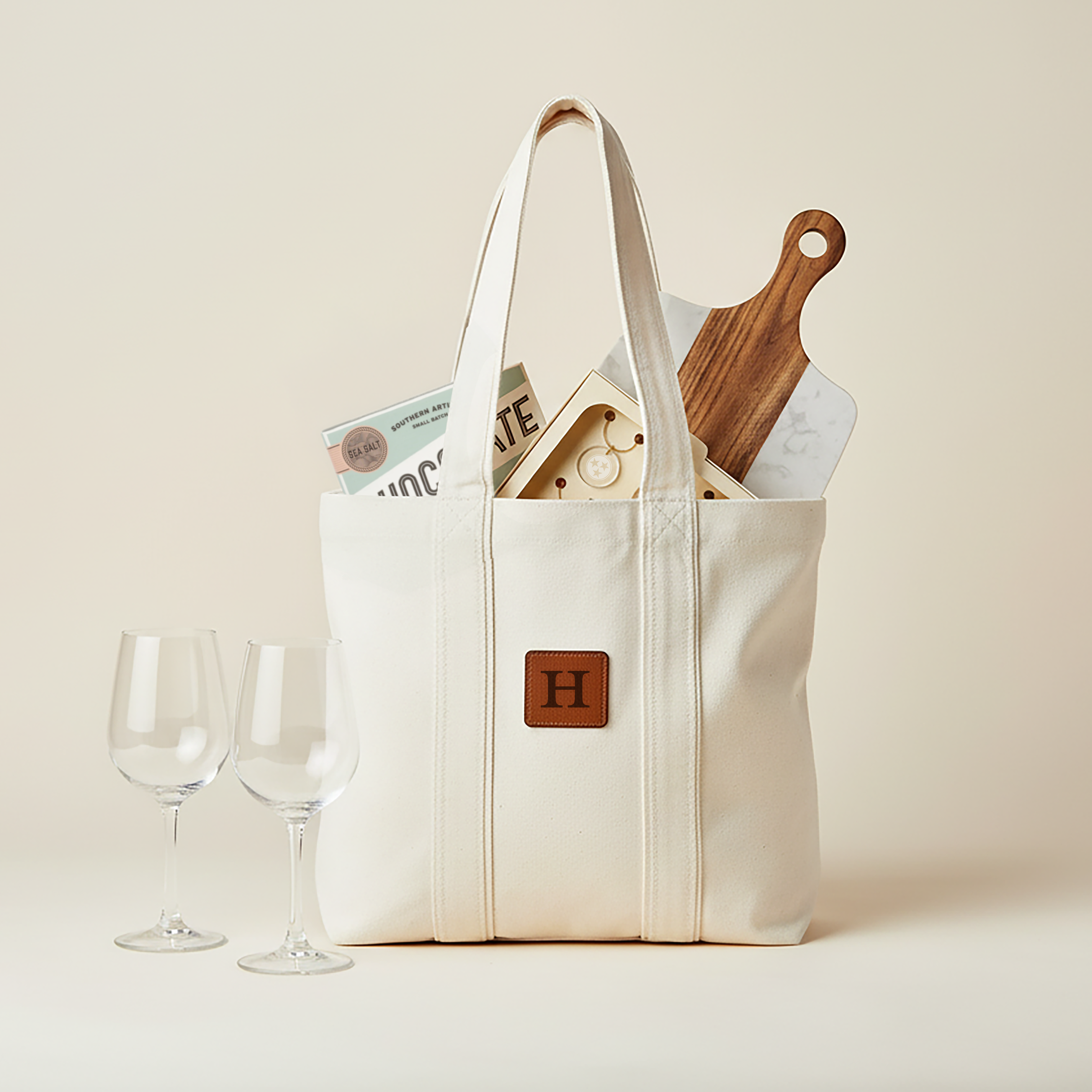 The Welcome Pour gift basket